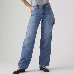 Baggy Dad Linen+ Denim Lightweight Women's Jeans